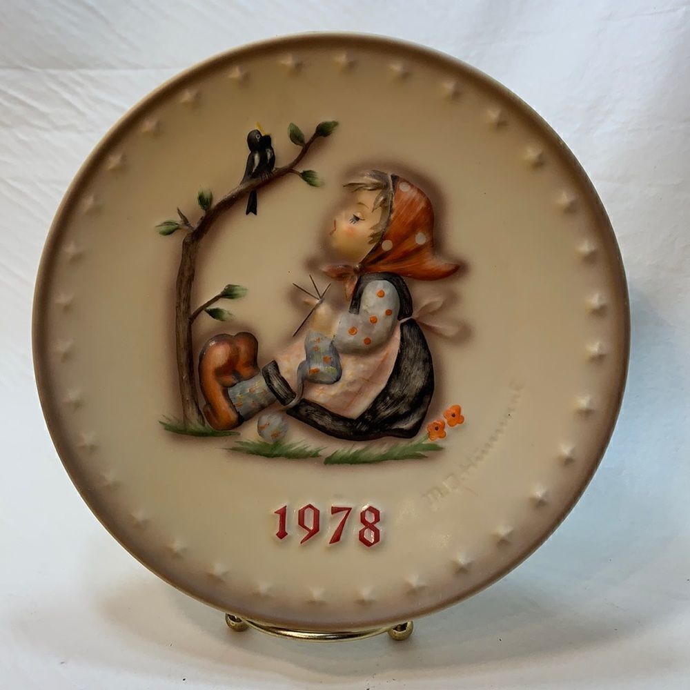 1978 MJ Hummel 8th Annual Plate West Germany
